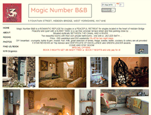 Tablet Screenshot of magicnumberbedandbreakfast.com